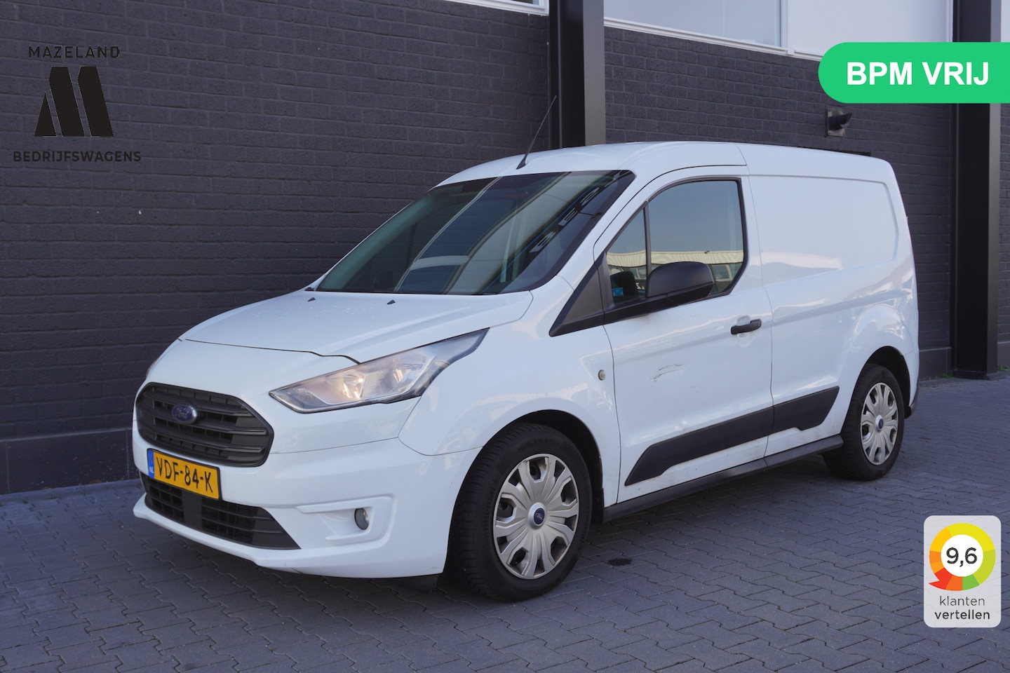 Ford Transit Connect - 1.5 EcoBlue 100PK - EURO 6 - Airco - Cruise - Trekhaak - €8.950,- Excl. - AutoWereld.nl