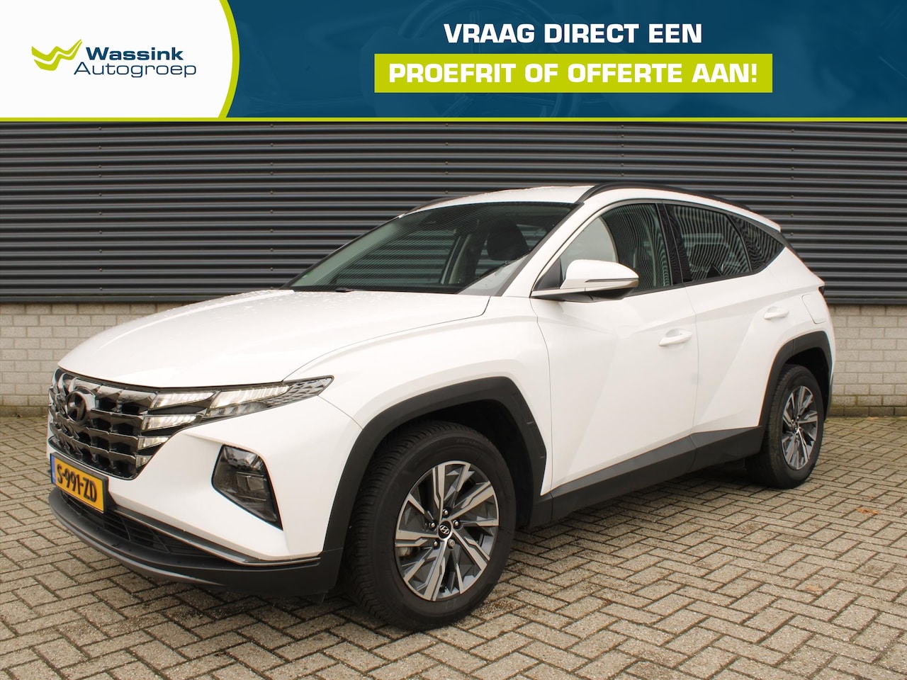 Hyundai Tucson - Comfort 1.6 T-GDi HEV 230pk Automaat I Adaptive Cruise Control I Camera I Trekhaak - AutoWereld.nl