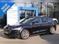 Ford Focus - 125PK HYBRID TITANIUM 5-DEURS WINTERPACK PRIVACY-GLASS LM-VELGEN CRUISE CLIMA NL-AUTO