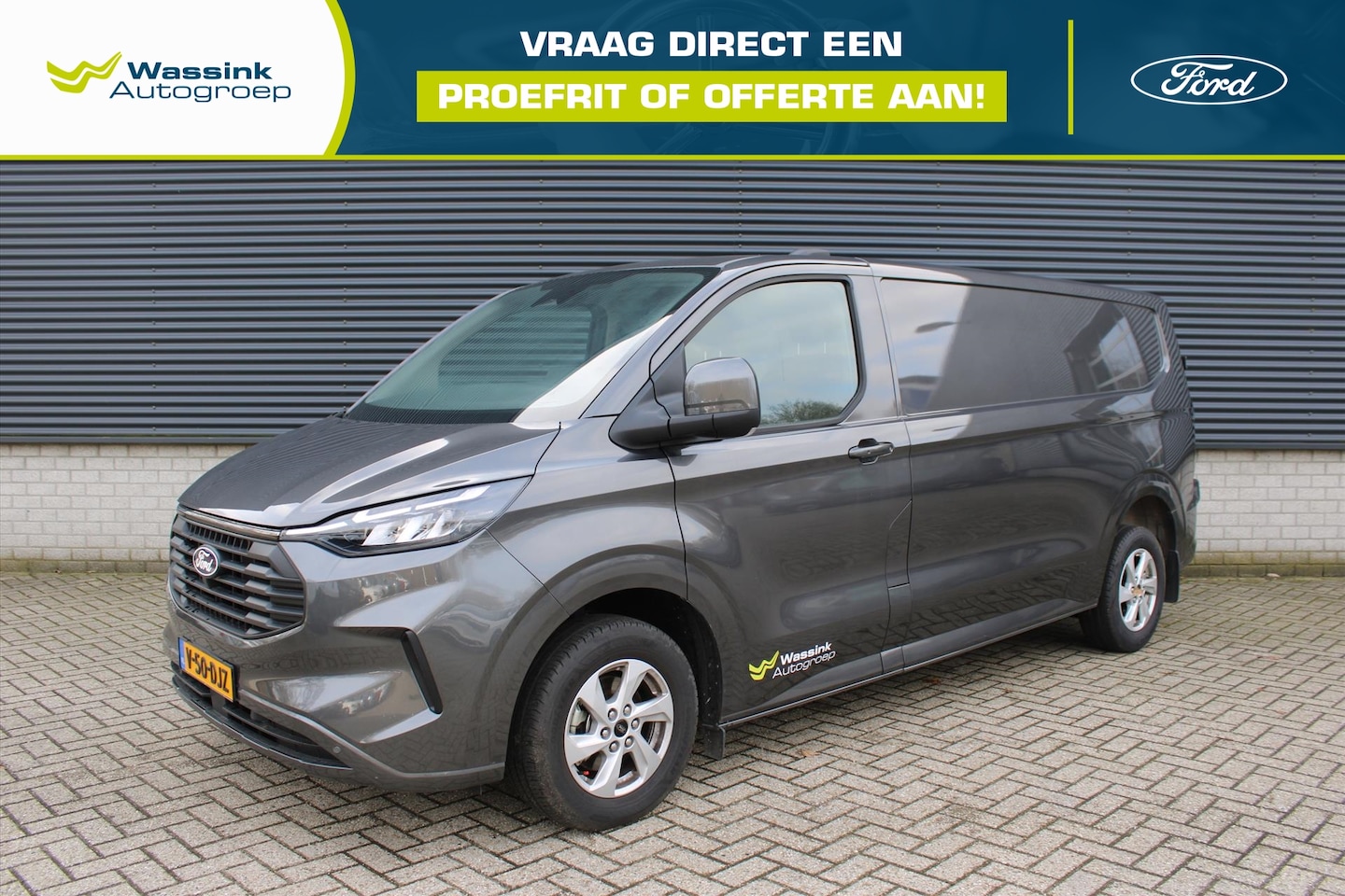 Ford Transit Custom - Limited 320 L2H1 136pk I Trekhaak I Lichtmetalen Velgen I Stoelverwarming I Navigatie I Ca - AutoWereld.nl
