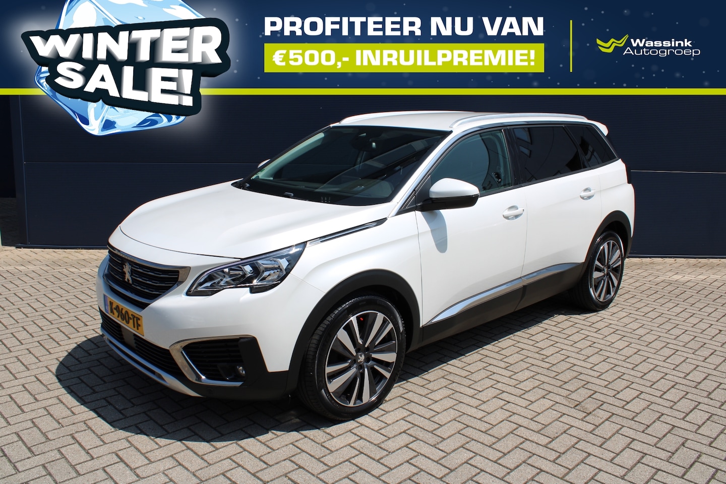 Peugeot 5008 - 1.2 Turbo 130pk Allure Avantage Automaat | WINTERSALE | Navigatie | Camera | Apple Carplay - AutoWereld.nl