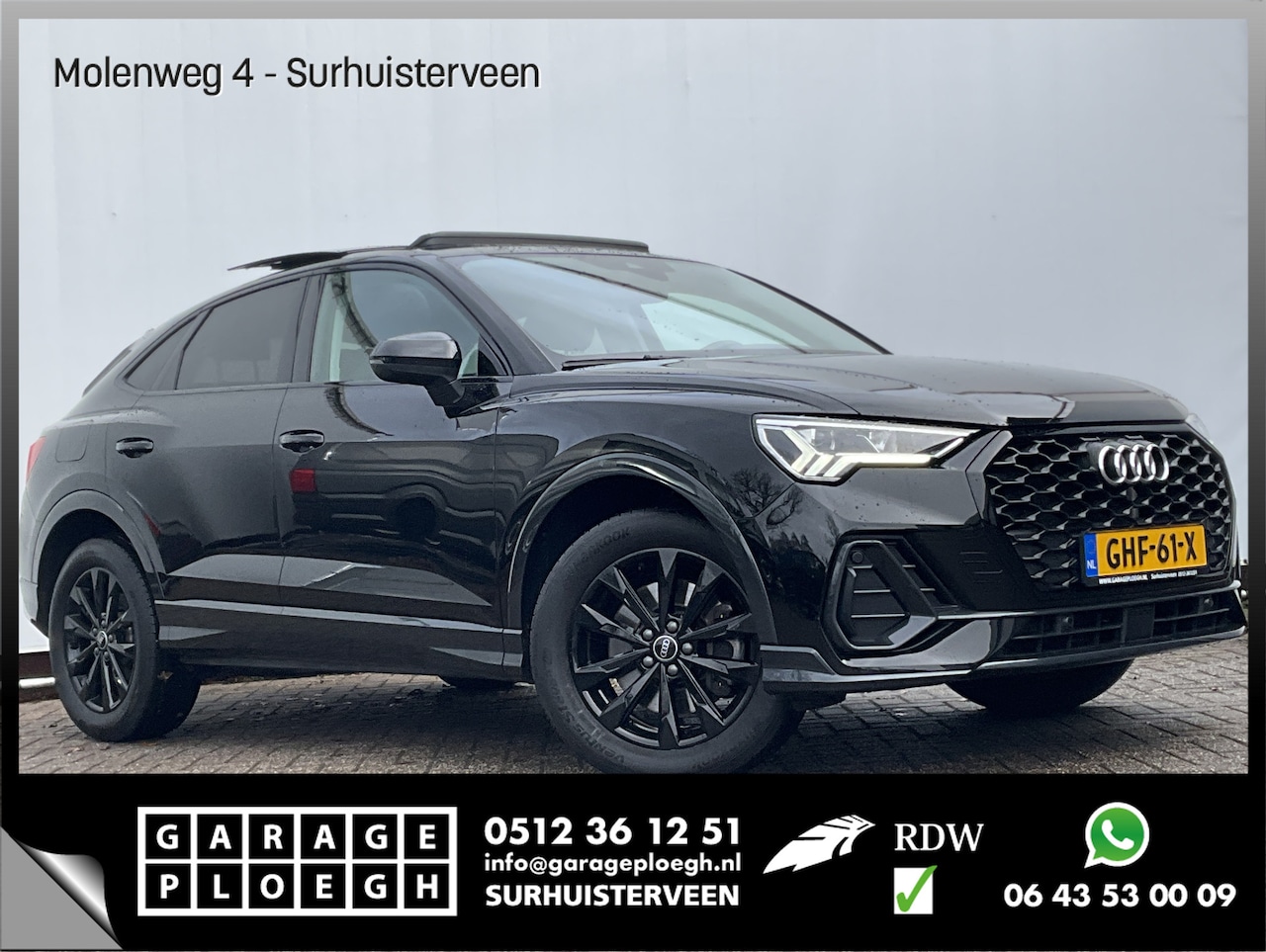 Audi Q3 Sportback - 45 TFSI PHEV S Edition Pano.dak Stoelverw. Plug-in - AutoWereld.nl