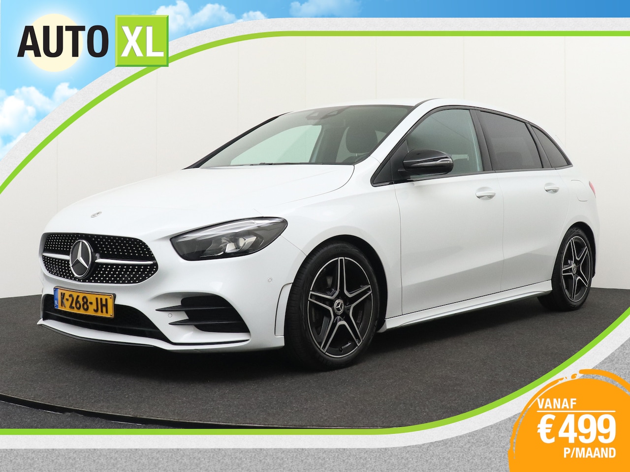 Mercedes-Benz B-klasse - 180 Business Solution AMG Elektr. Trekhaak Sfeeverlichting Camera - AutoWereld.nl