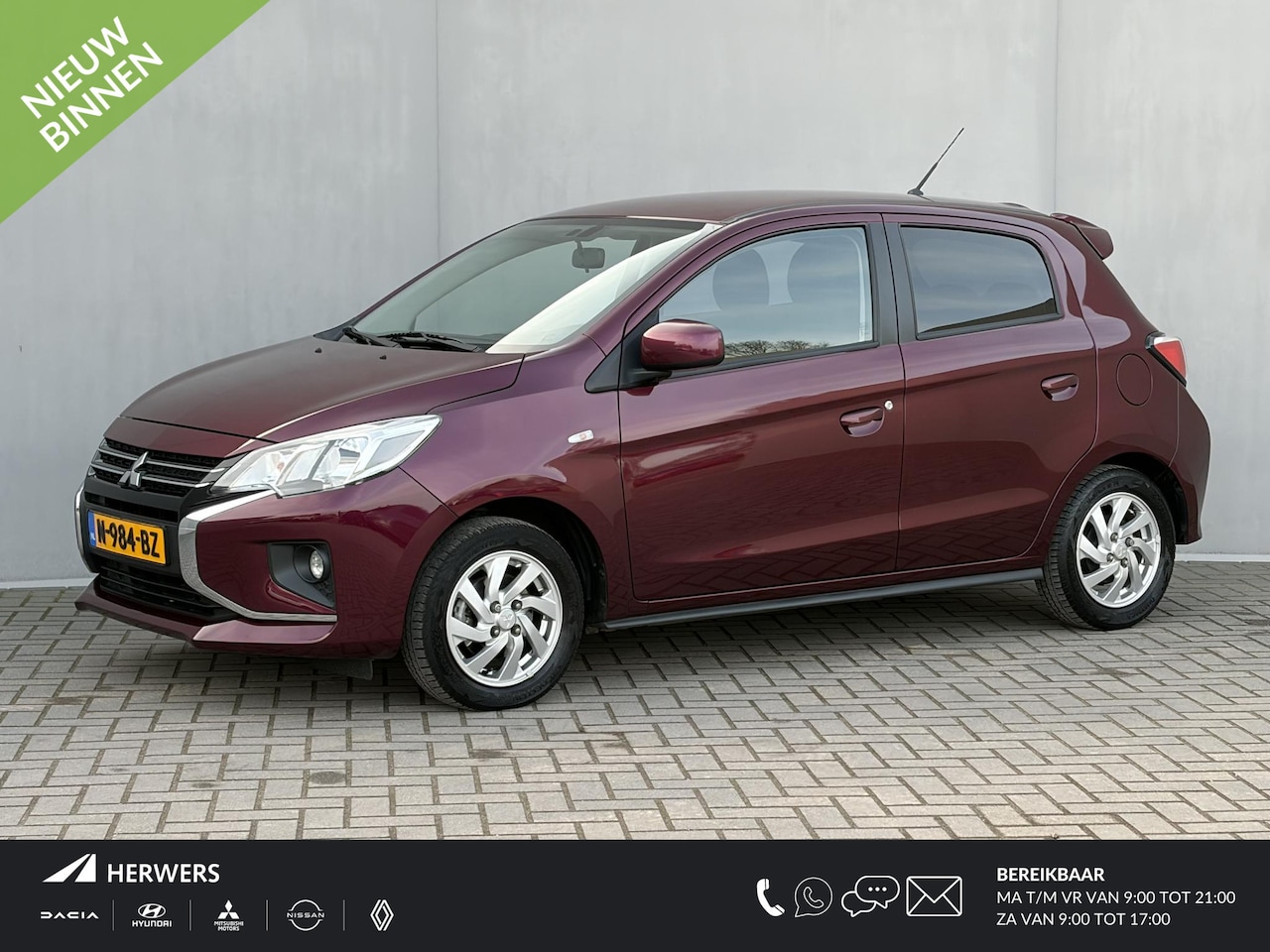 Mitsubishi Space Star - 1.2 Intense Automaat / Apple Carplay & Android Auto / Cruise control / Stoelverwarming / A - AutoWereld.nl