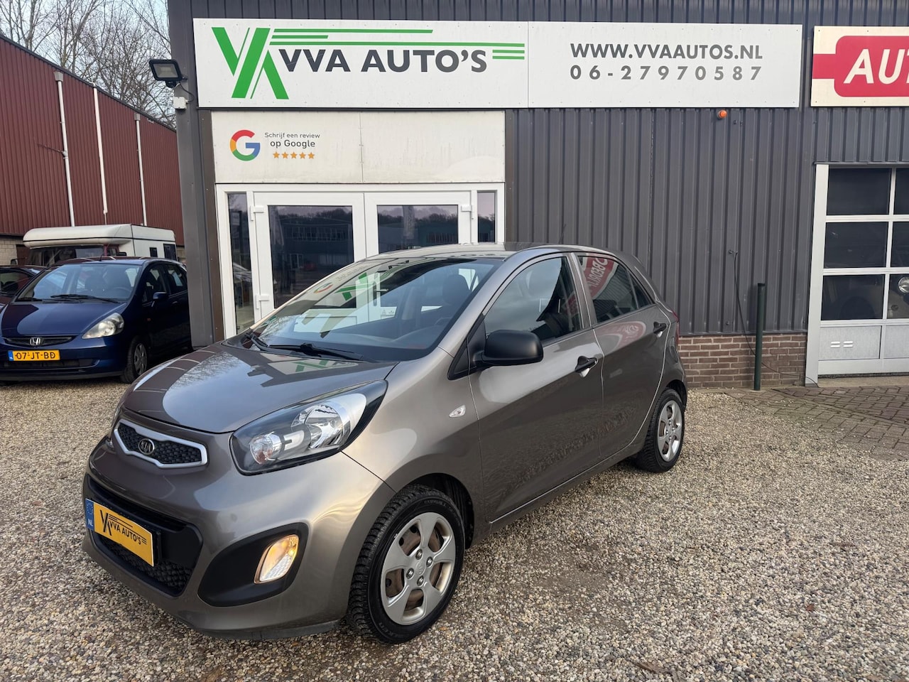 Kia Picanto - 1.0 CVVT Airco 1.0 CVVT airco, elektr ramen, 5 deurs, APK 06-2026! - AutoWereld.nl