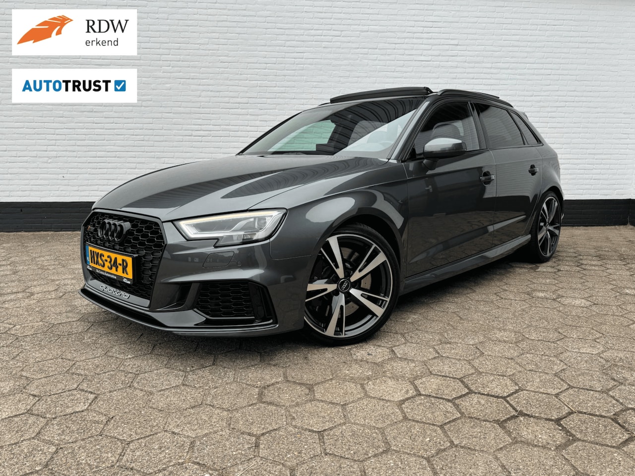 Audi RS3 - Sportback 2.5 TFSI Quattro PANO l ACC l B&O l NIEUWSTAAT! - AutoWereld.nl