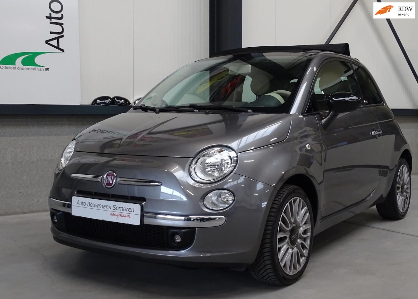Fiat 500 C - CABRIO 1.2 "CULT' - CLIMATE/BLUETOOTH/ PARK. SENSOREN/LM VELGEN/ETC - AutoWereld.nl