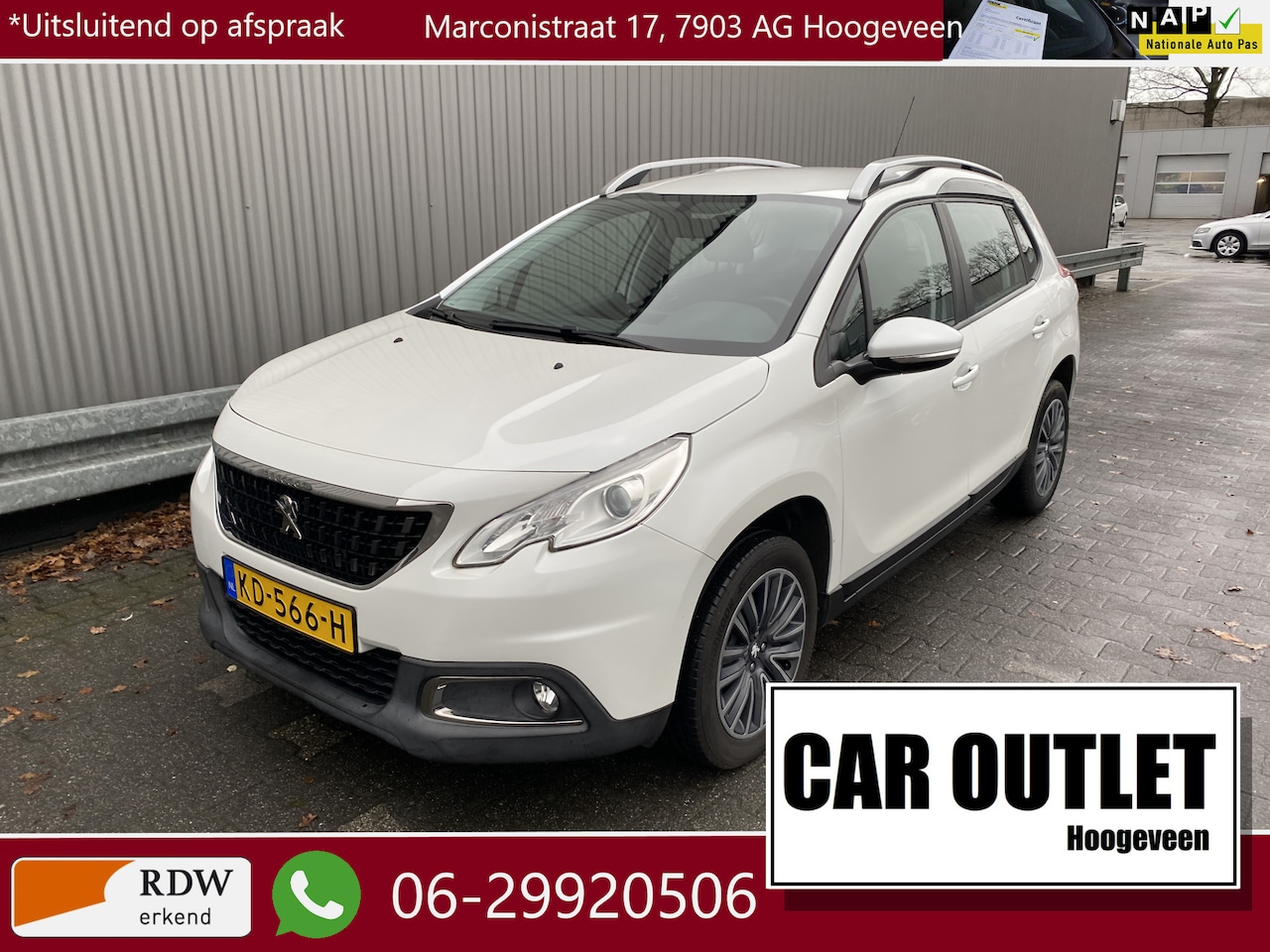 Peugeot 2008 - 1.2 PureTech Blue Lion AUTOMAAT, 50Dkm.NAP, A/C, Navi, CC, PDC, nw. APK – Inruil Mogelijk - AutoWereld.nl