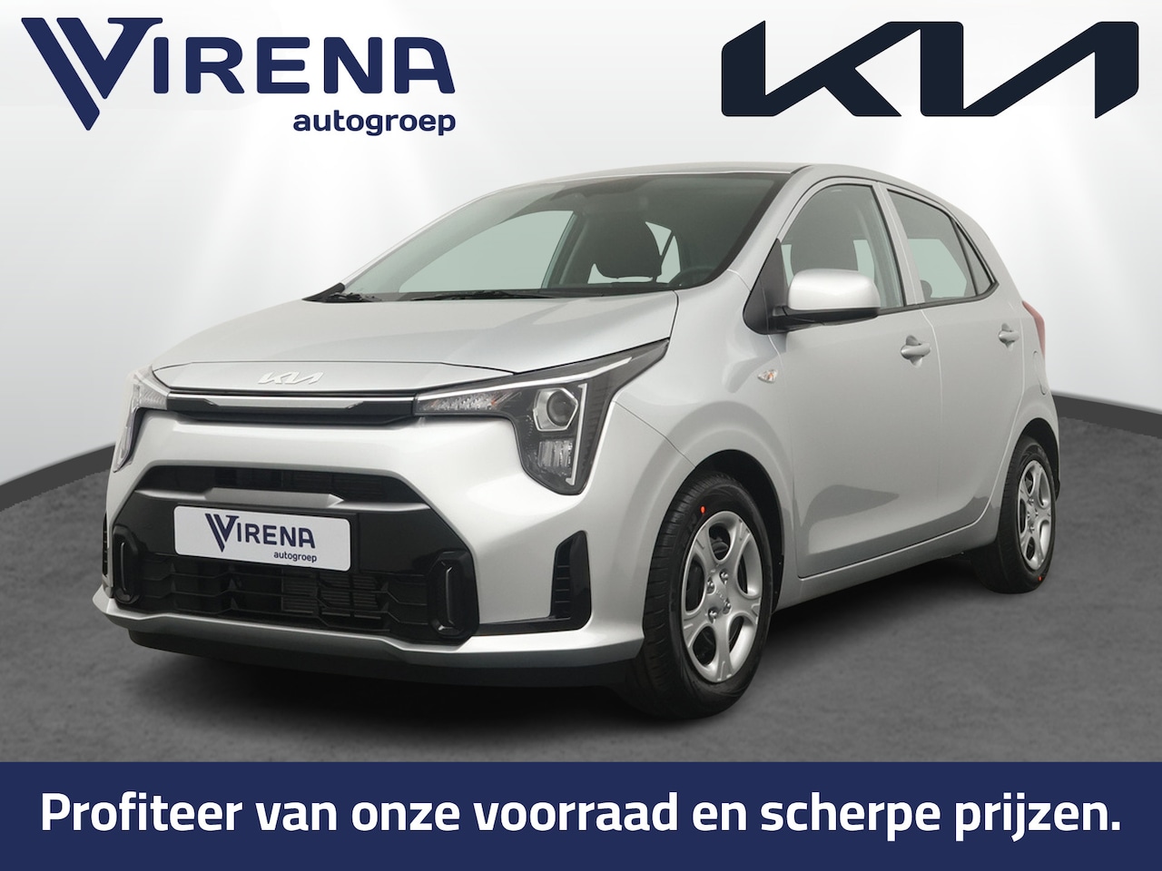 Kia Picanto - 1.0 GDi DynamicLine - Achteruitrijcamera - Parkeersensoren achter - Apple Carplay/Android - AutoWereld.nl