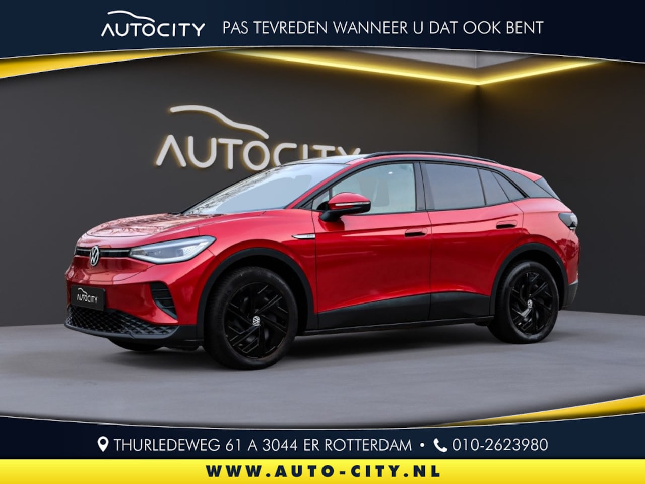 Volkswagen ID.4 - Pro 265pk 4Motion 77kWh l Pano l IQ Lights l Adaptive - AutoWereld.nl