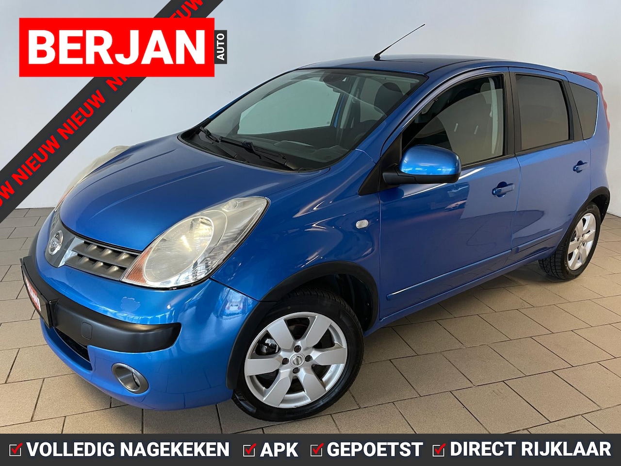 Nissan Note - 1.6 First Note AIRCO ELEK RAMEN CENT VERG LM VELGEN TREKHAAK PRIVACYGLAS NWE APK INRUIL MO - AutoWereld.nl