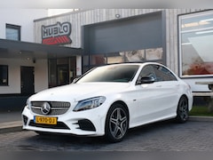 Mercedes-Benz C-klasse - 300 e AMG Line Pano, Leder, Origineel NL, Sfeerverlichting