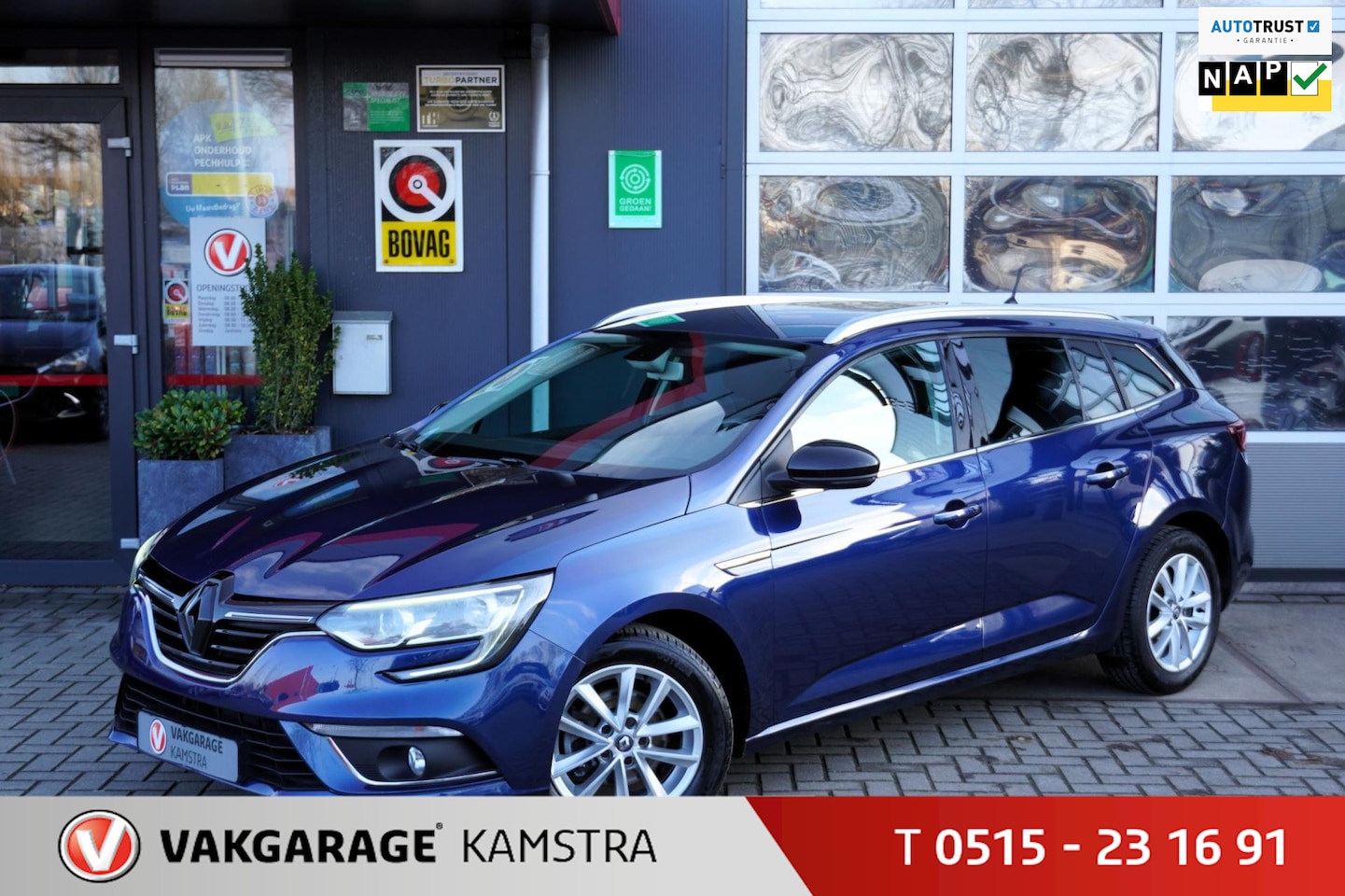 Renault Mégane Estate - 1.5 dCi Clima/Cruise/Navi/PDC/Trekh. - AutoWereld.nl