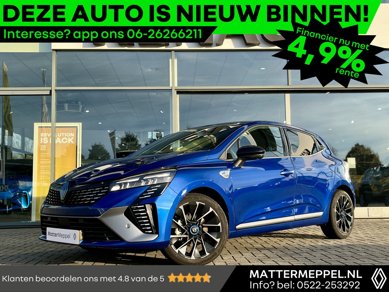 Renault Clio - 1.6 E-Tech Full Hybrid 145 Esprit Alpine | 360° Camera | Garantie tot 18-02-2028 | Blindsp - AutoWereld.nl