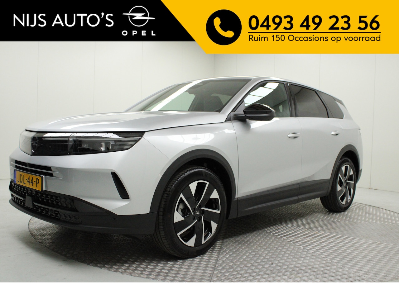 Opel Grandland - 1.2 Turbo Hybrid Business Edition | head up | pdc v/a+camera | climate | navi | dode hoek - AutoWereld.nl