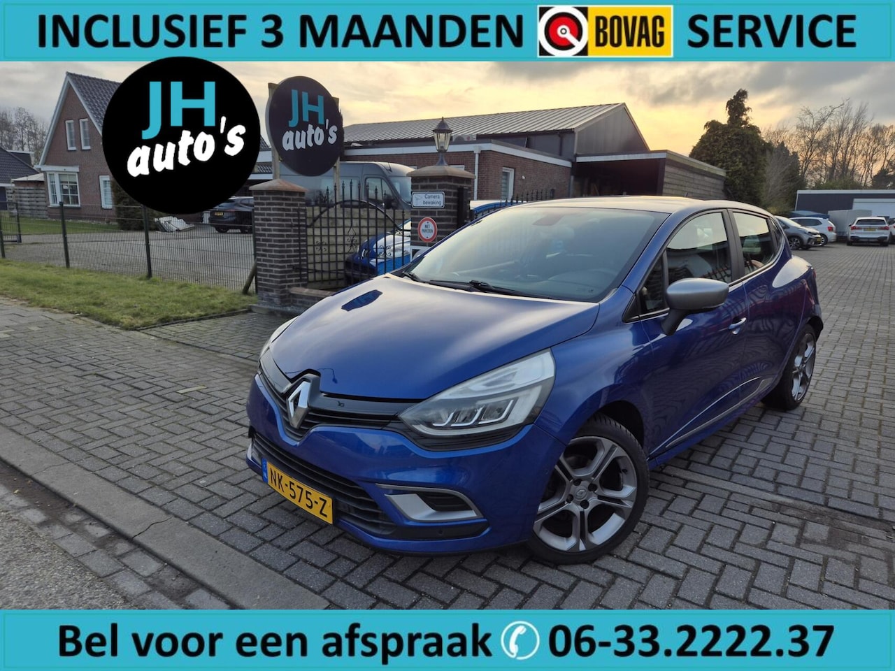Renault Clio - 1.2 TCe Intens GT-LINE|R-LINK|CRUISE|LED|CAMERA - AutoWereld.nl