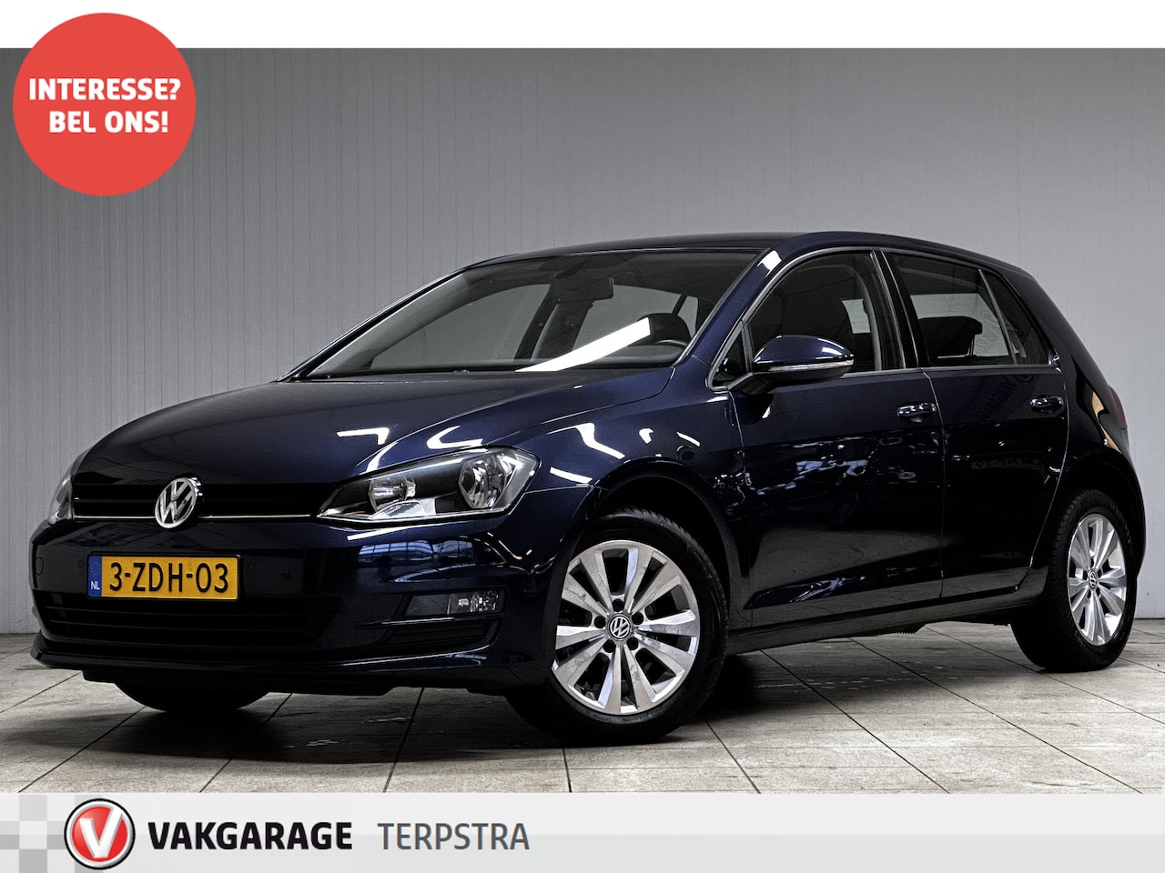 Volkswagen Golf - 1.2 TSI Comfortline/ 5-Drs/ 16'' LMV/ PDC V+A/ Navi/ Clima/ Cruise/ Elek. pakket/ Isofix/ - AutoWereld.nl