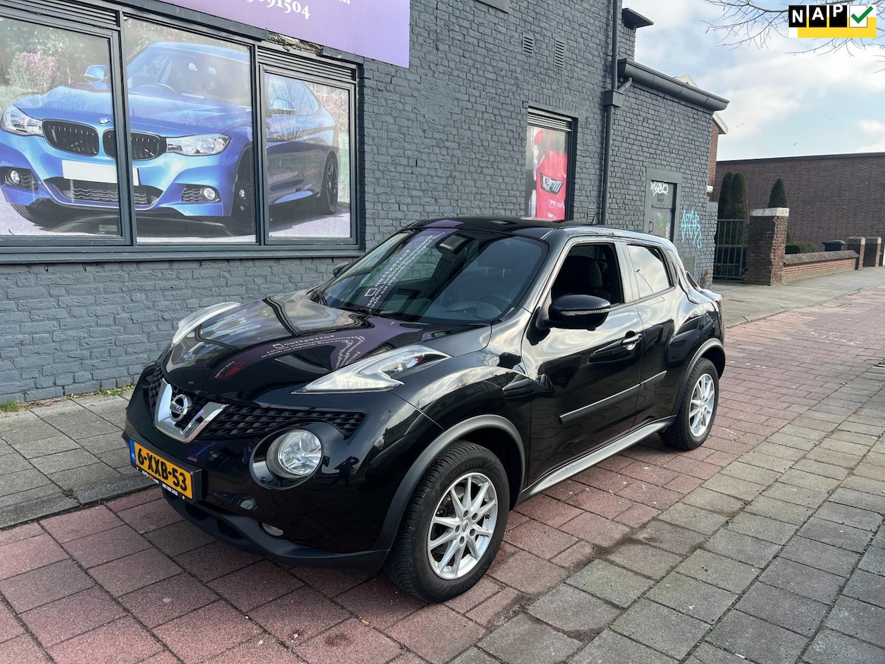 Nissan Juke - 1.6 Tekna panodak leder navi nap camera - AutoWereld.nl