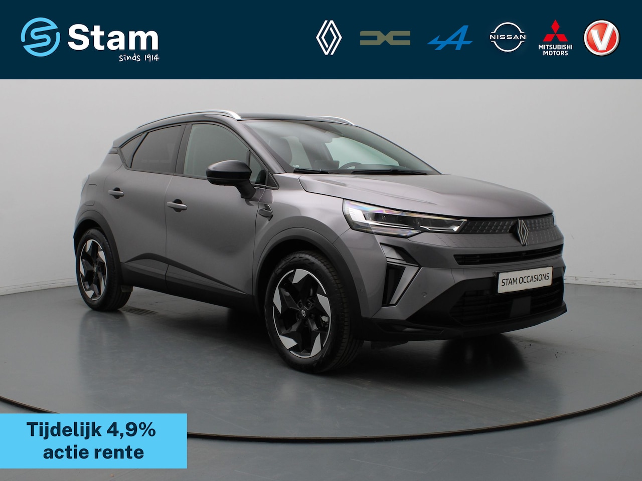 Renault Captur - 1.6 E-Tech full hybrid 145 techno 360° Camera | Cruise | Navi | Parkeersens. v+a - AutoWereld.nl