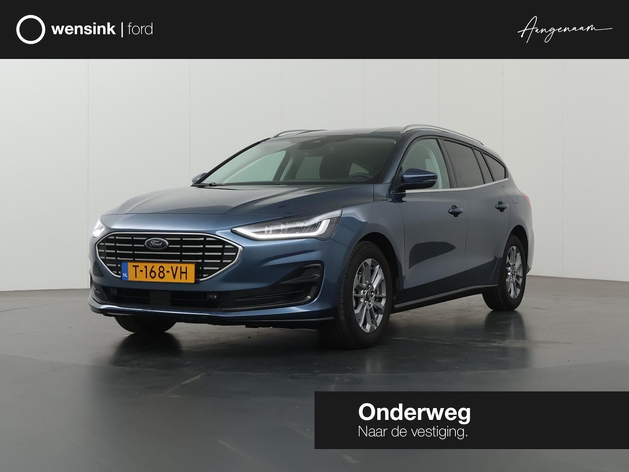 Ford Focus Wagon - 1.0 EcoBoost Hybrid Titanium | Trekhaak | Winterpakket | Cruise Control Adaptief | Parkeer - AutoWereld.nl