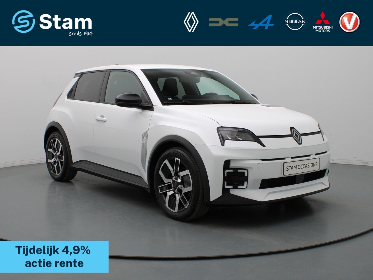 Renault 5 - urban range techno 40 kWh Camera | Adapt. Cruise | Navi | Stoel-/stuurverw. - AutoWereld.nl