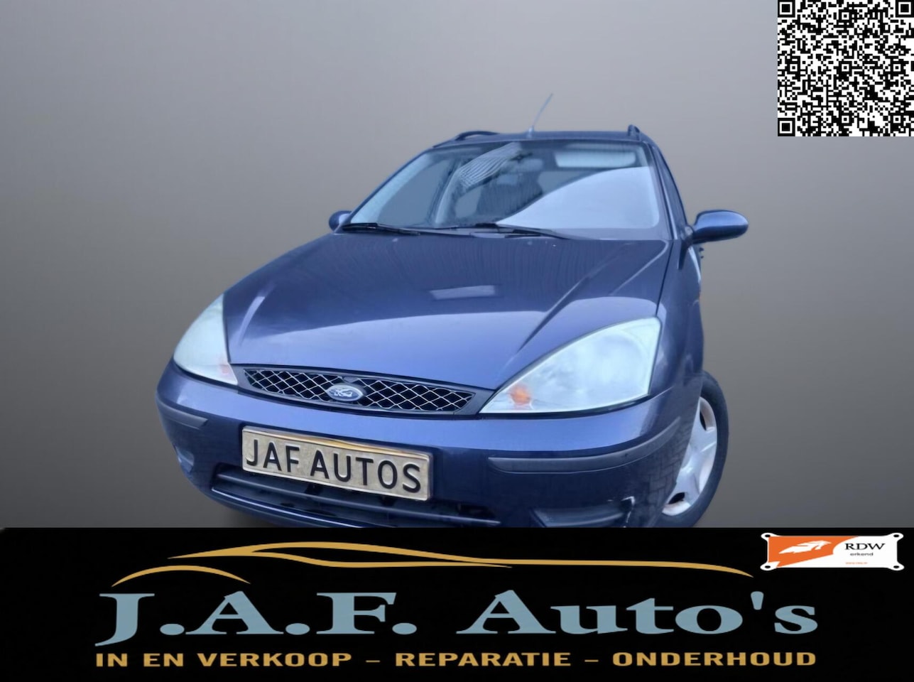 Ford Focus Wagon - 1.6 Airco trekhaak nieuwe apk! - AutoWereld.nl