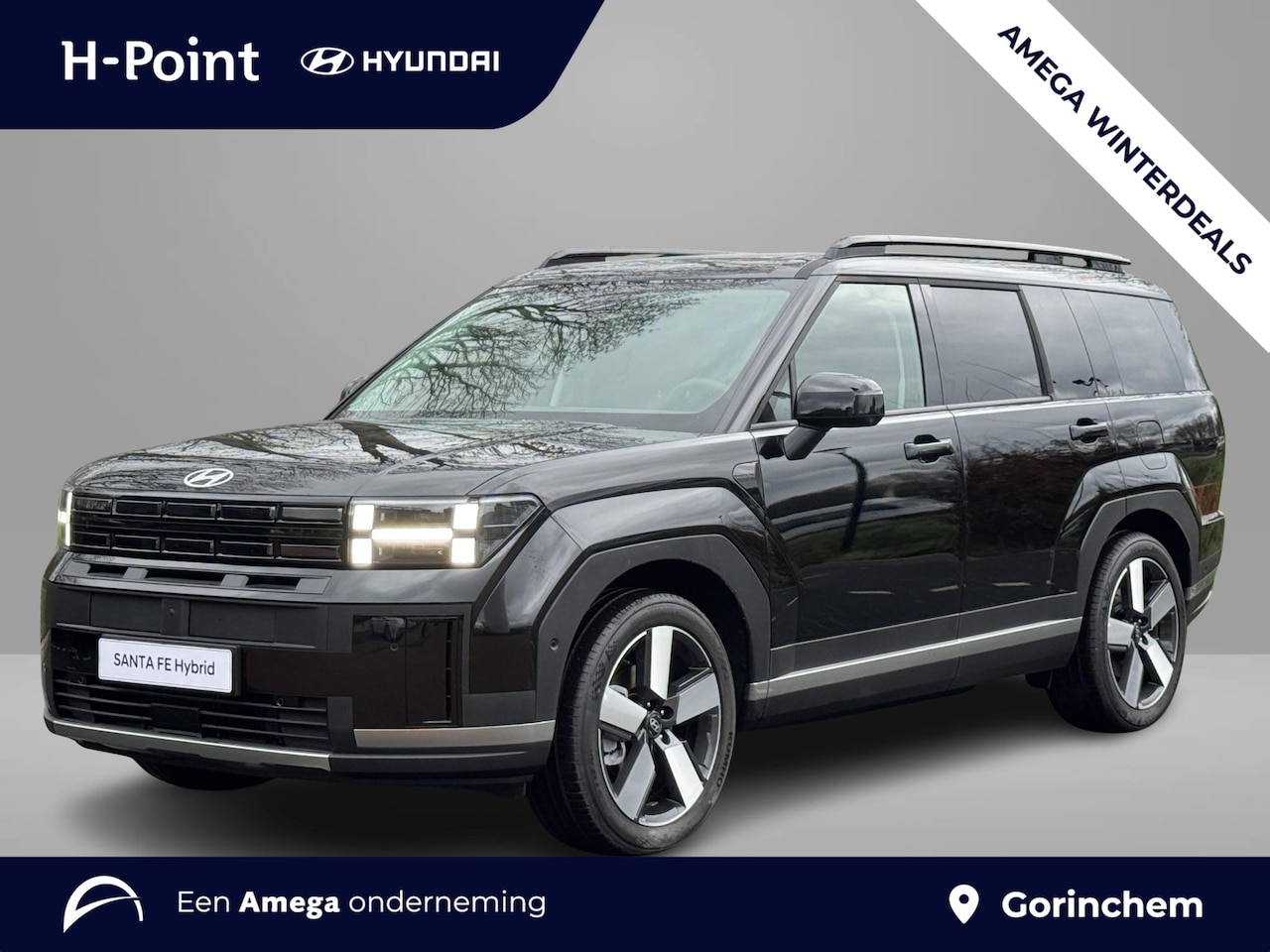 Hyundai Santa Fe - 1.6 T-GDI HEV Premium Sky 7p. | €10700 Korting | Panoramadak | Digitale Binnenspiegel | He - AutoWereld.nl