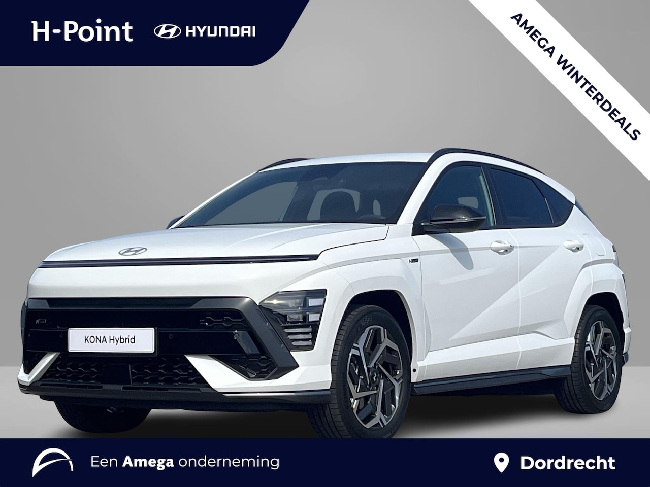 Hyundai Kona - 1.6 GDI HEV Automaat N Line Edition * | Navi & Carplay/Android | 18'' Bi-color Lmv | Achte - AutoWereld.nl