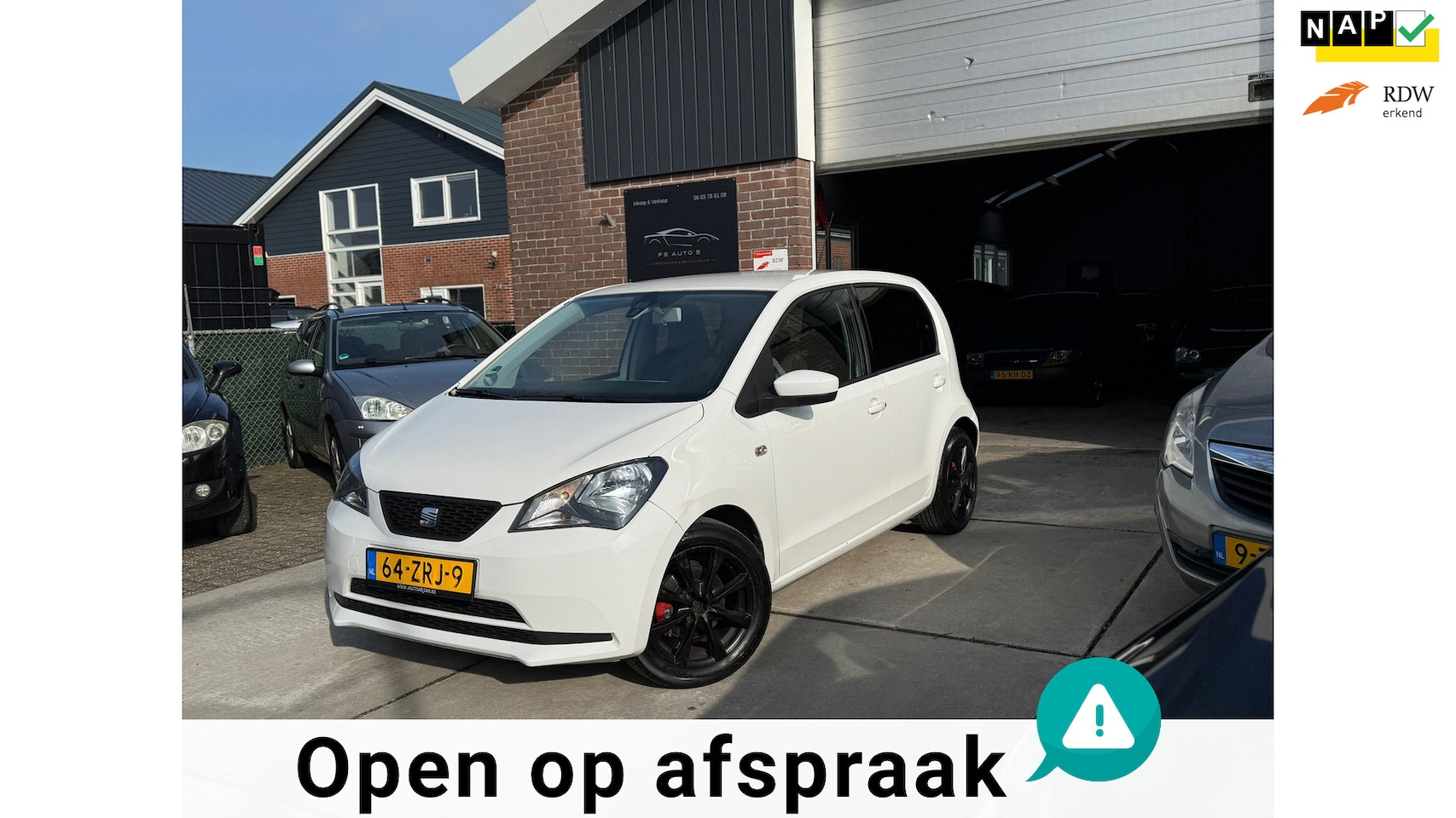 SEAT Mii - 1.0 Style |NEW APK|AIRCO|NAP KM |ELECT.PAKKET|CENTRL.DEUREN|ZUINIG|BETAALBAAR|LM VELGEN|EC - AutoWereld.nl