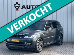 Land Rover Range Rover Sport - GRIJS KENTEKEN|TREKHAAK|PANO|CAMERA|ELEK.STOEL|STOELVRM|BLINDSPOT|LEER|ELEK.ACHTERKLEP|21'