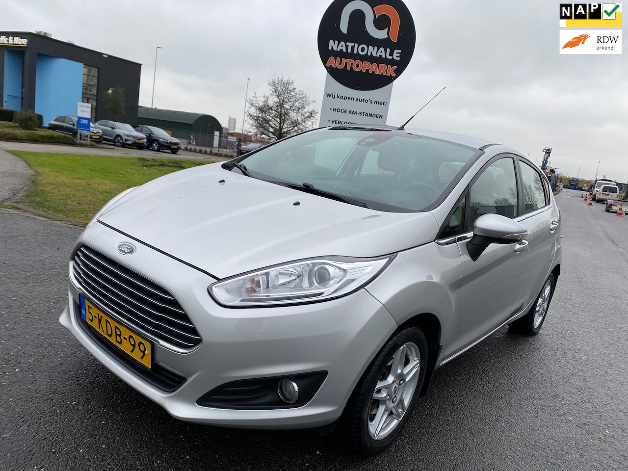 Ford Fiesta - 2013 * 1.0 EcoBoost Titanium * ELEC. RAMEN * AIRCO * LED - AutoWereld.nl