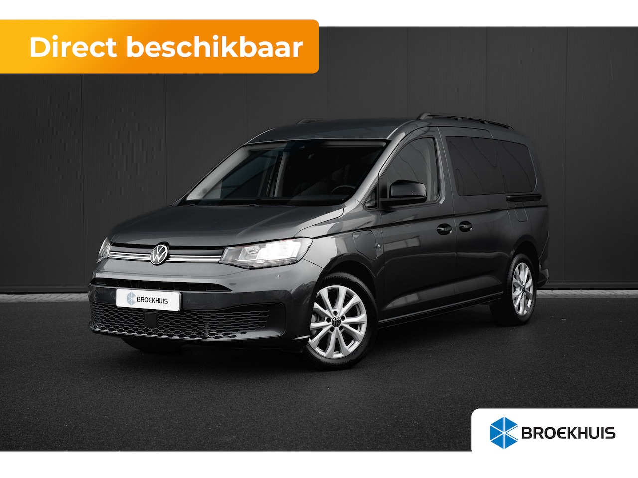 Volkswagen Caddy Maxi - e-Hybrid | 7-Persoons | Digitaal Display | Navi By App | App Connect - AutoWereld.nl