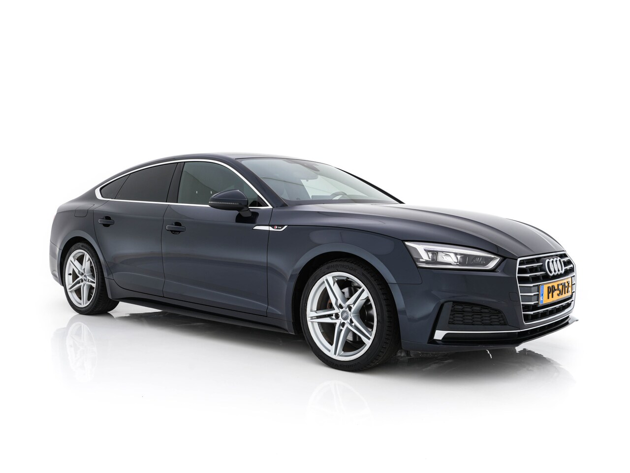 Audi A5 Sportback - 1.4 TFSI S-Line Competition Aut. *FULL-LED | LEATHER-FABRIC | SPORT-SEATS | NAVI-FULLMAP | - AutoWereld.nl