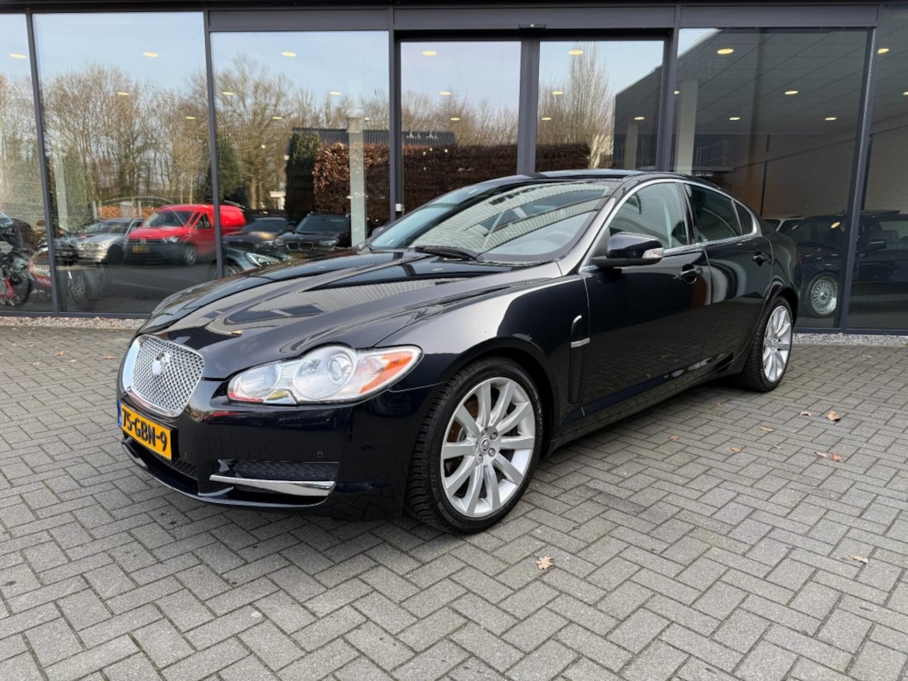 Jaguar XF - 4.2 V8 Premium Luxury 4.2 V8 Premium Luxury,Orig. NL,2e Eig,Stuur/stoelverw,Camera,Memory, - AutoWereld.nl