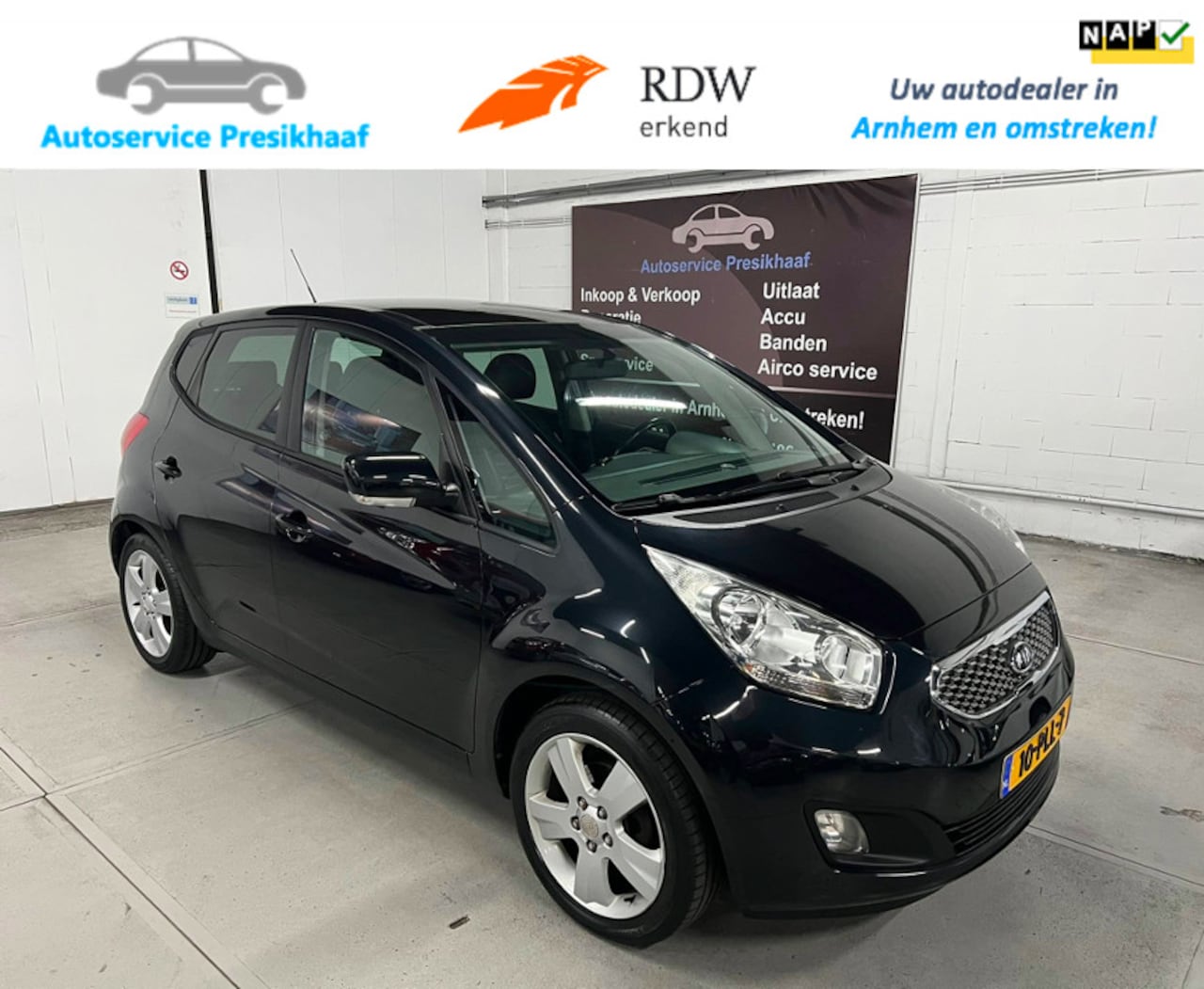 Kia Venga - 1.4 CVVT Fuse HALF-LEDER / SCHUIFDAK / TREKHAAK - AutoWereld.nl