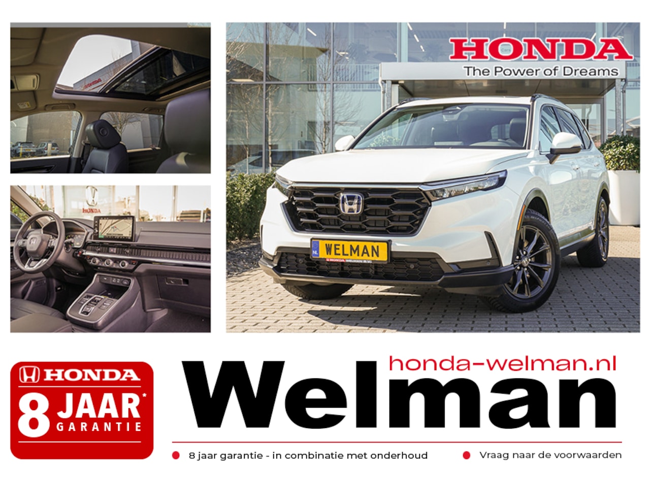 Honda CR-V - 2.0i e:HEV ELEGANCE - NIEUW - FULL HYBRID - AUTOMAAT - AutoWereld.nl