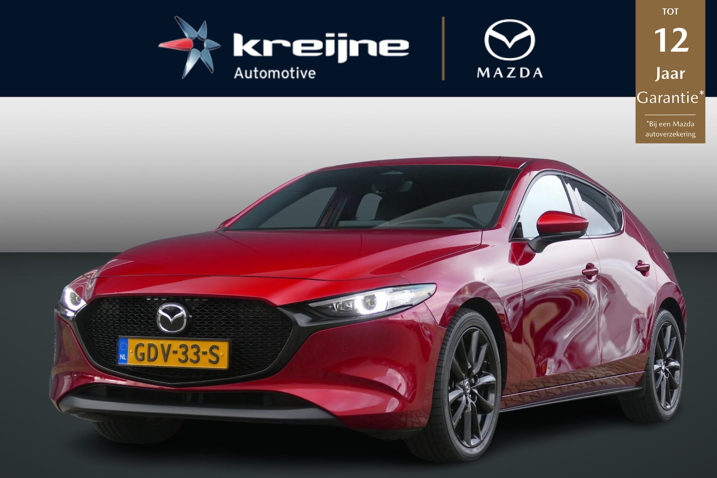 Mazda 3 - 2.0 e-SkyActiv-X M Hybrid 186 Exclusive-line | Leder | Shadowline Pack | RIJKLAARPRIJS! - AutoWereld.nl