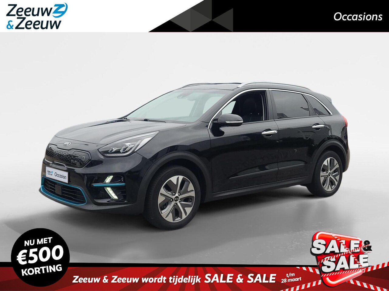 Kia e-Niro - DynamicPlusLine 64 kWh Warmtepomp | 1e Eigenaar | Metallic lak | Dealer onderhouden | Accu - AutoWereld.nl