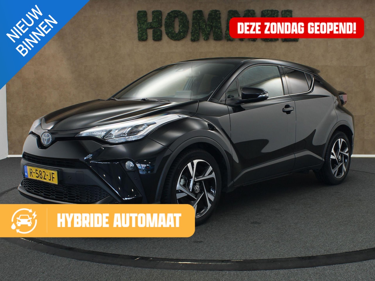 Toyota C-HR - 1.8 Hybrid Style - ORIGINEEL NEDERLANDSE AUTO - PARKEERSENSOREN VOOR EN ACHTER - DODEHOEK - AutoWereld.nl