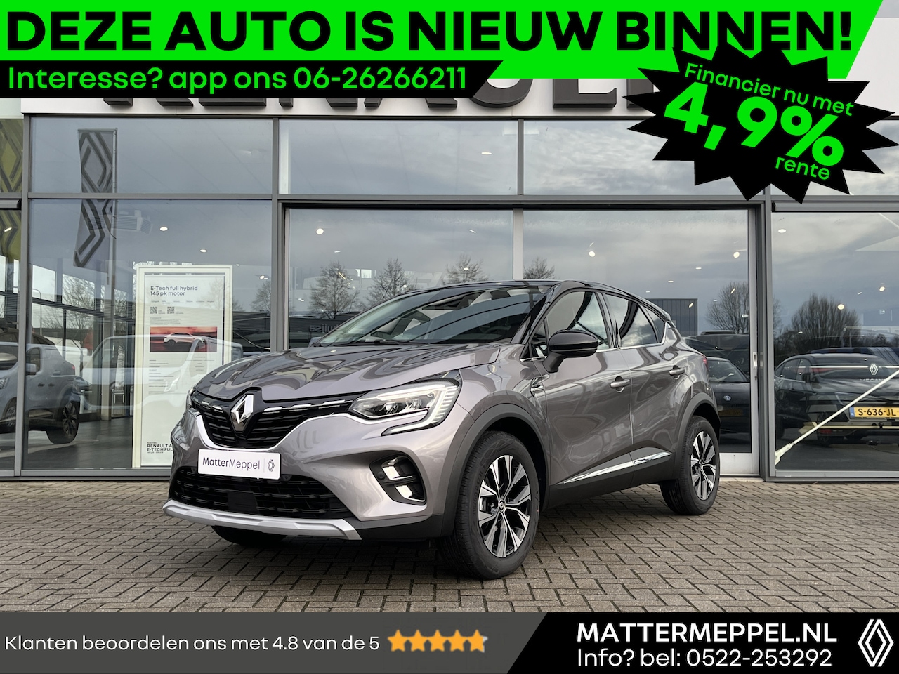 Renault Captur - TCe 90 Techno | NL Auto | Navigatie | Camera + Parkeersensoren | Climate Control | Lichtme - AutoWereld.nl
