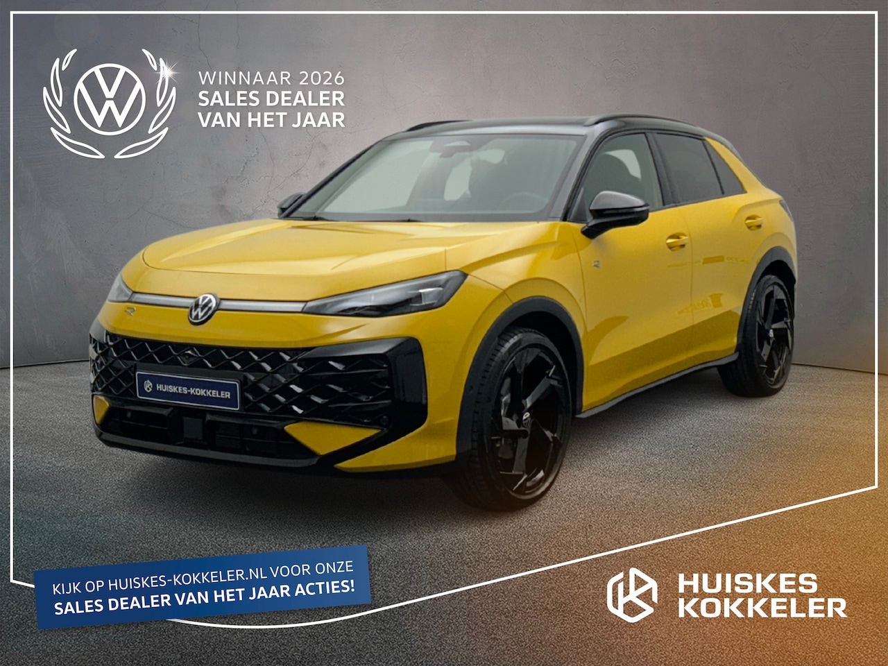 Volkswagen T-Roc - Actieprijs incl. inruilpremie! Eerste en Goedkoopste van NL! 1.5 eTSI 150pk R-Line First E - AutoWereld.nl