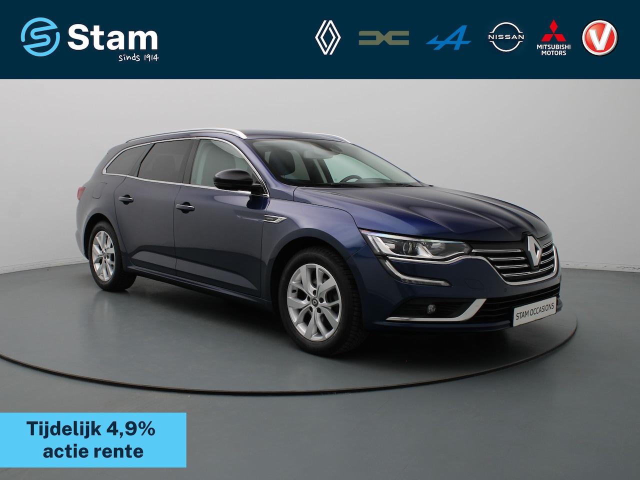 Renault Talisman Estate - TCe 160pk Limited EDC/Automaat Cruise | Climate | Carplay | Parkeersens. v+a - AutoWereld.nl