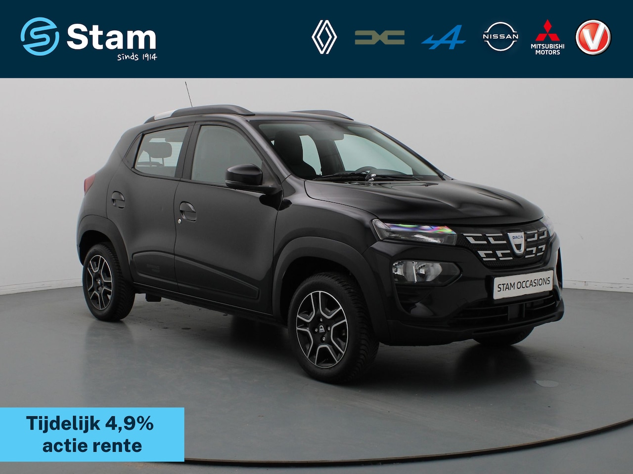 Dacia Spring - Comfort Plus (Orange Pack) 27 kWh Automaat Airco | Camera | Navi | Parkeersens. achter - AutoWereld.nl