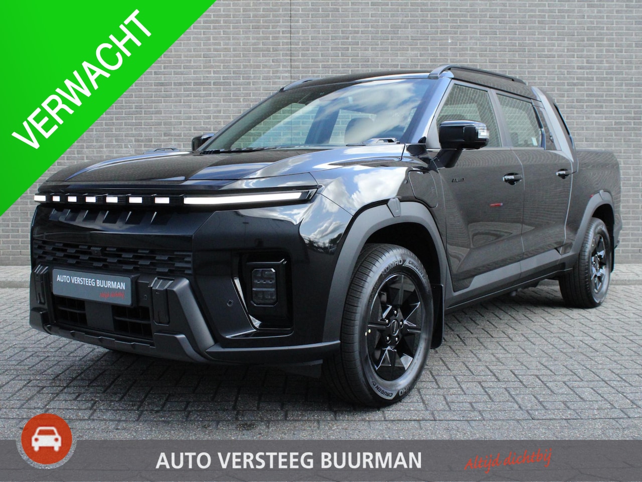 KGM Musso EV - Titanium 80.6 kWh 4WD Elektr. stoelen, Elektr. schuif/kanteldak, Achteruitrijcamera, Cruis - AutoWereld.nl