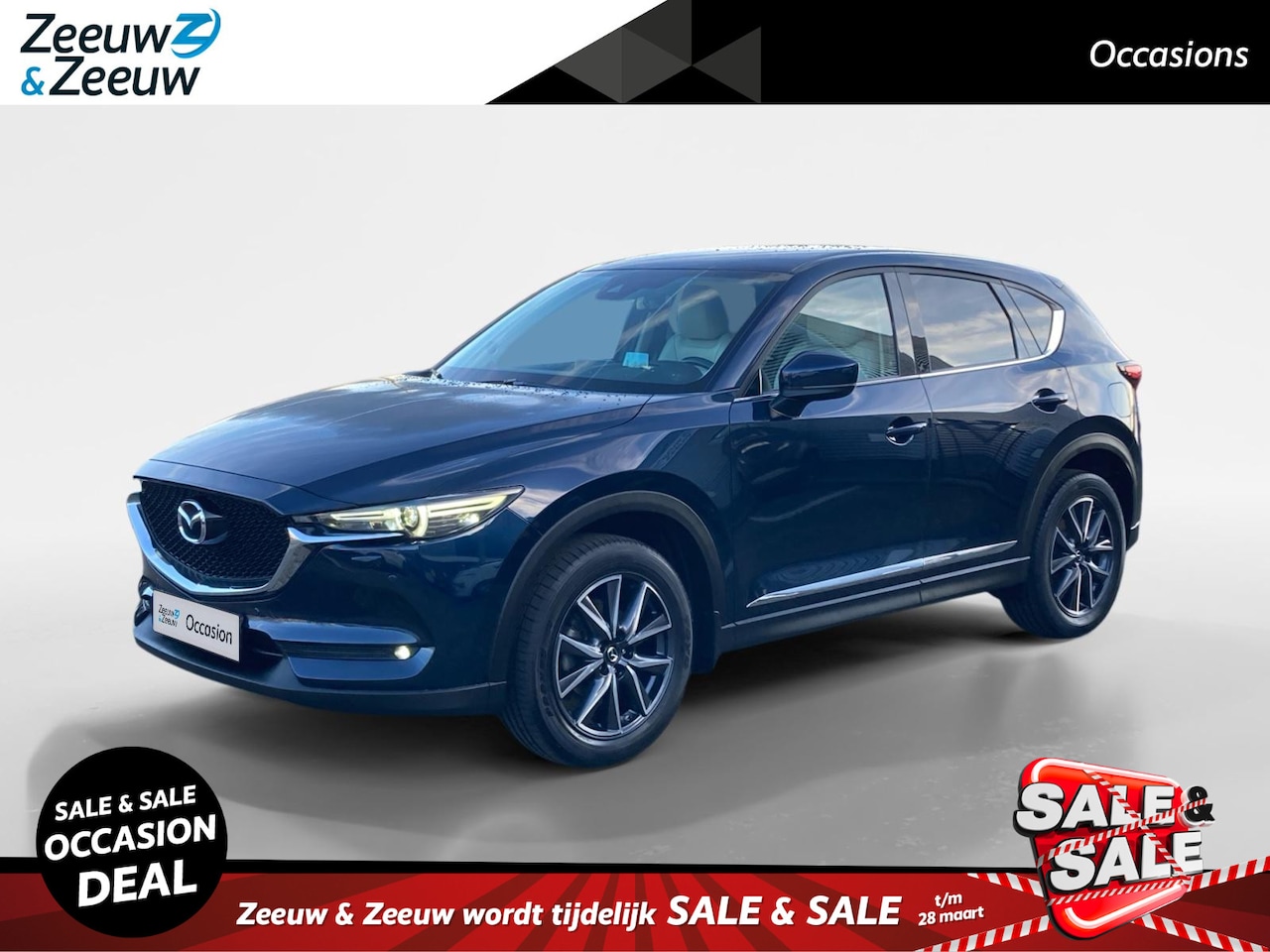 Mazda CX-5 - 2.0 SkyActiv-G 165 GT-Luxury | Licht interieur! | Leder | Head-up display | Navi | Stoelve - AutoWereld.nl
