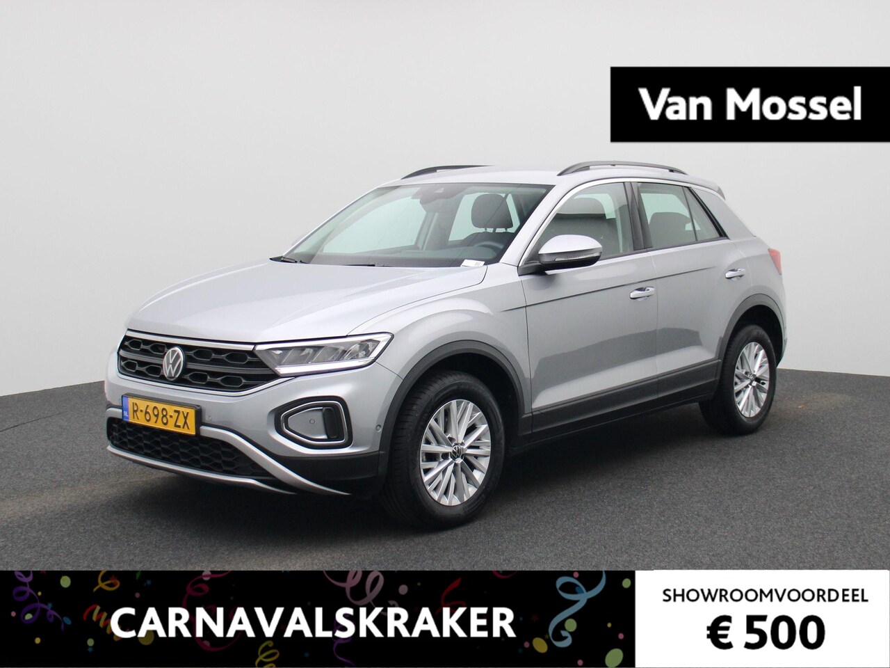 Volkswagen T-Roc - 1.0 TSI Life 110 PK | Airco | Adaptive Cruise Control | Lane Assist | Parkeersensoren | - AutoWereld.nl