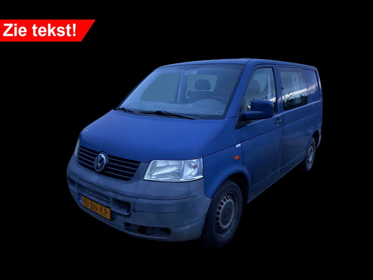 Volkswagen Transporter - 2.5 TDI 300 DC MHD 2.5 TDI 300 DC MHD - AutoWereld.nl
