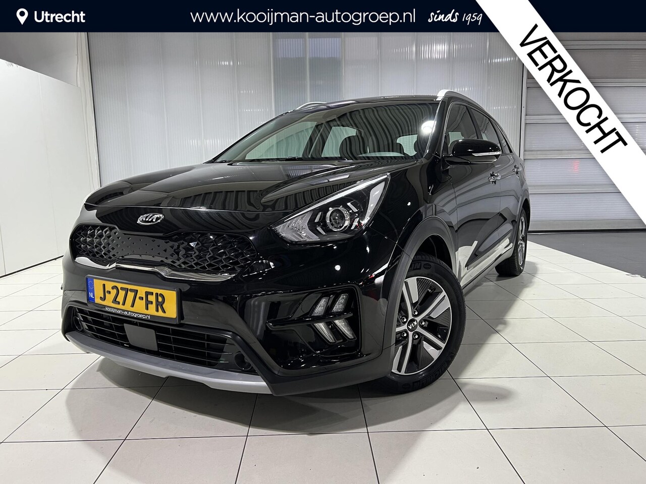Kia Niro - 1.6 GDi Hybrid DynamicLine Apple Carplay/Android Auto, Navigatie, Camera. - AutoWereld.nl