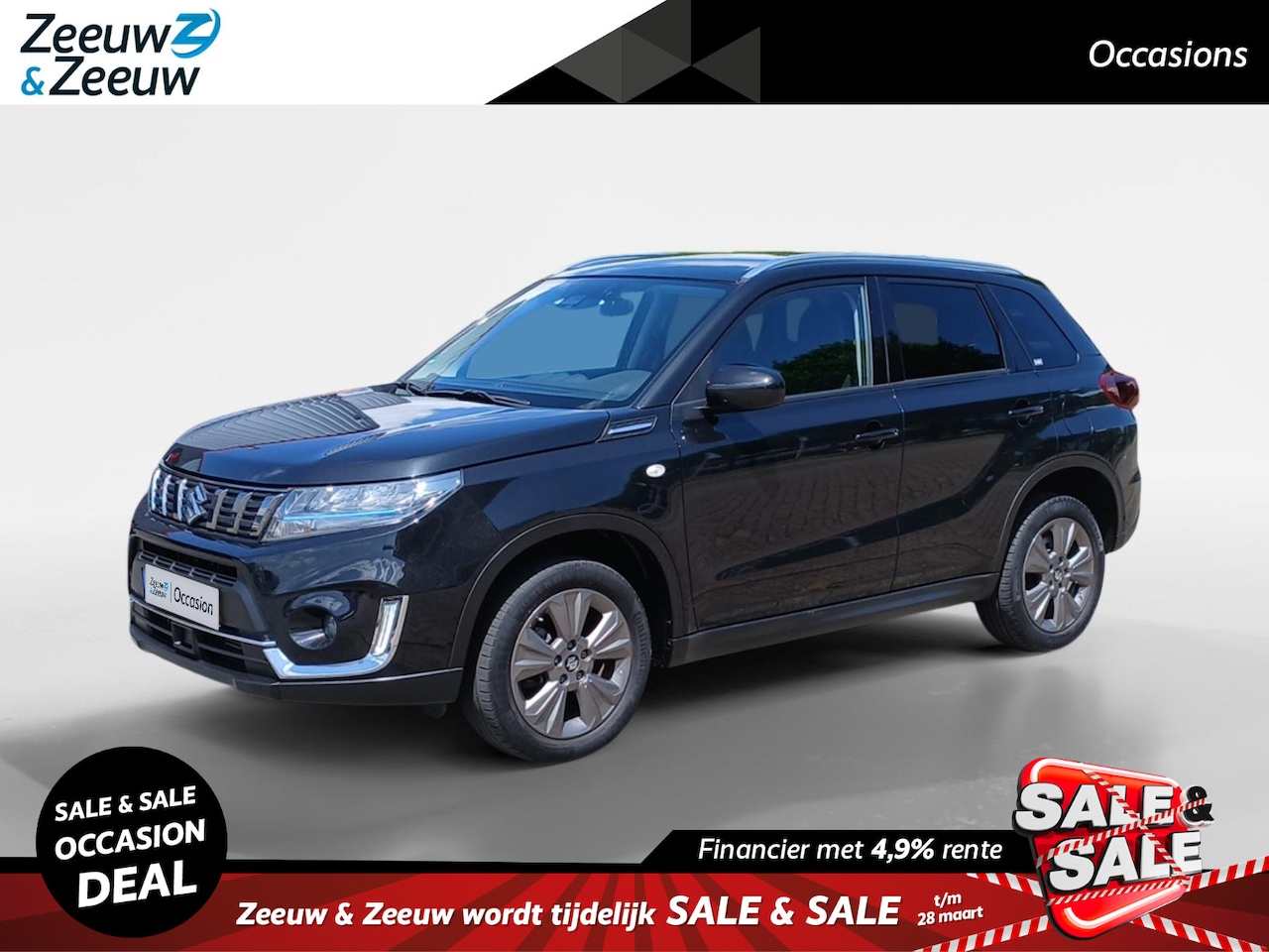 Suzuki Vitara - 1.4 Boosterjet Select Smart Hybrid | GARANTIE 2028 | CAMERA | APPLE CARPLAY/ANDROID AUTO | - AutoWereld.nl