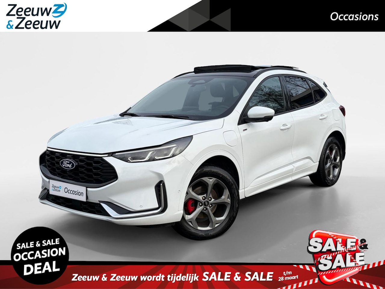 Ford Kuga - 2.5 PHEV ST-Line X 243PK  | Technology Pack | Winter Pack | Panoramadak | El. Trekhaak | A - AutoWereld.nl